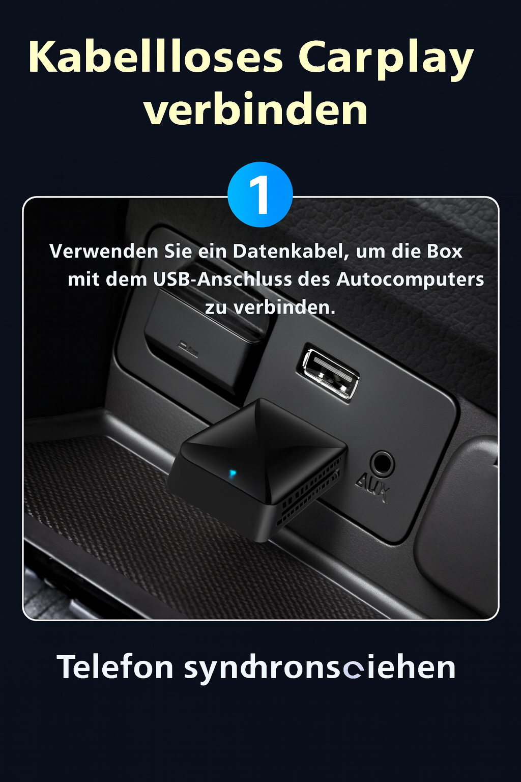 Verwandle Dein Auto in ein Smartcar – CarPlay in 1 Minute aktiviert