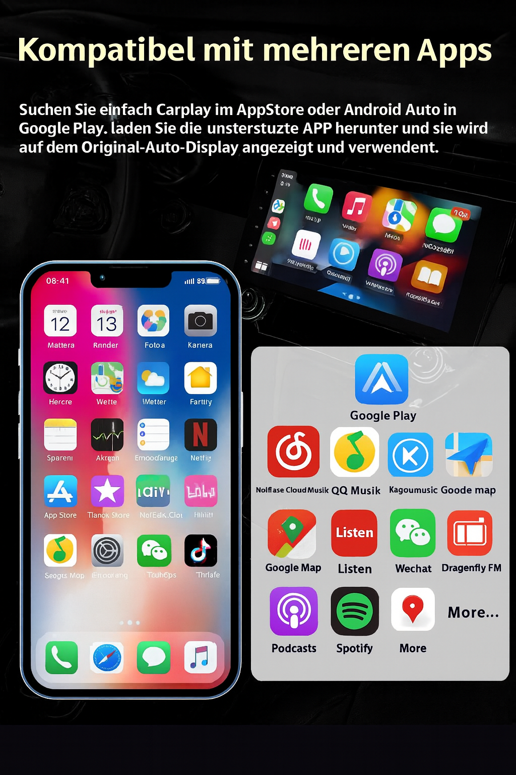 Verwandle Dein Auto in ein Smartcar – CarPlay in 1 Minute aktiviert