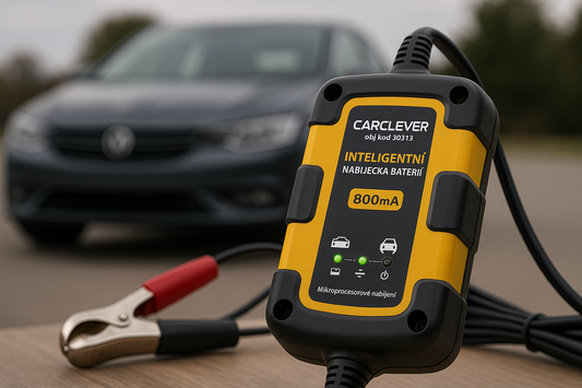 Inteligentní Nabíječka Autobaterií 12V – Rychlé Obnovení Baterie | Ochrana, Automatické Vypnutí, Zimní Režim